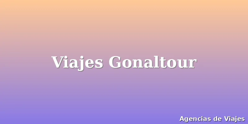 Viajes Gonaltour