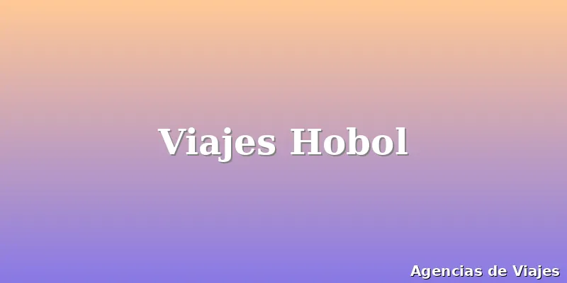 Viajes Hobol