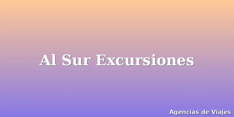 Al Sur Excursiones