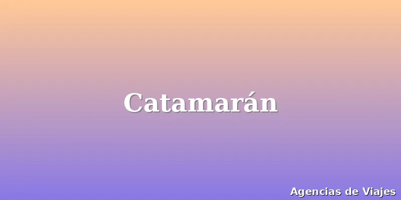 Catamarán