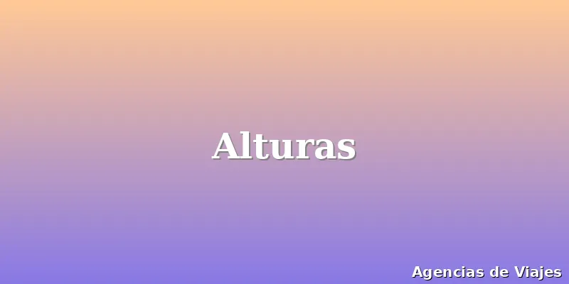 Alturas