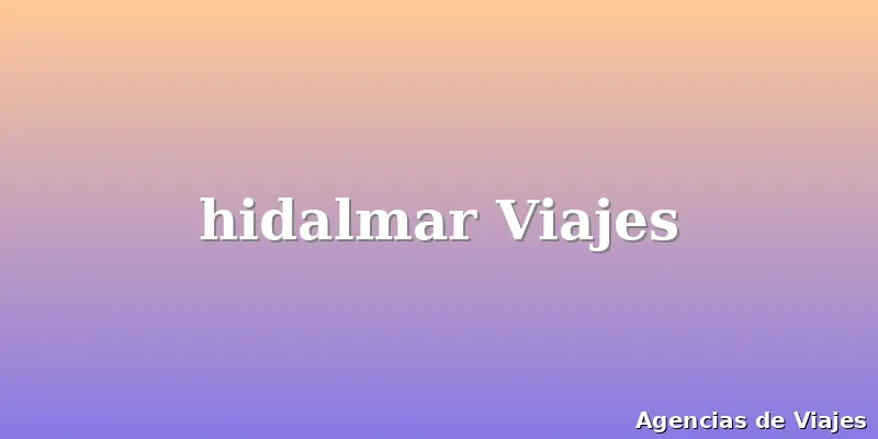 hidalmar Viajes
