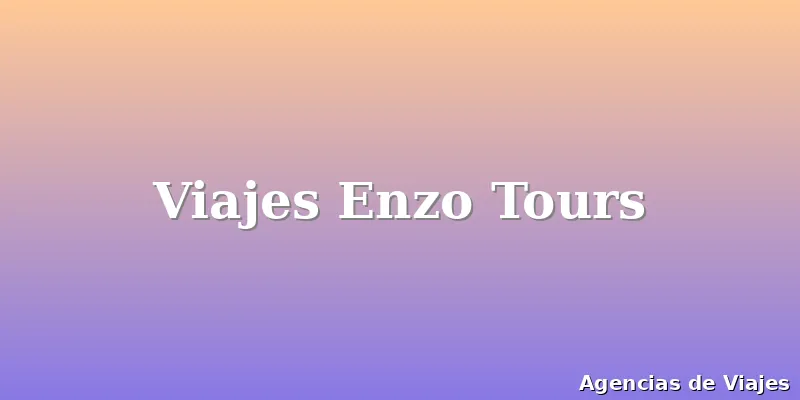 Viajes Enzo Tours