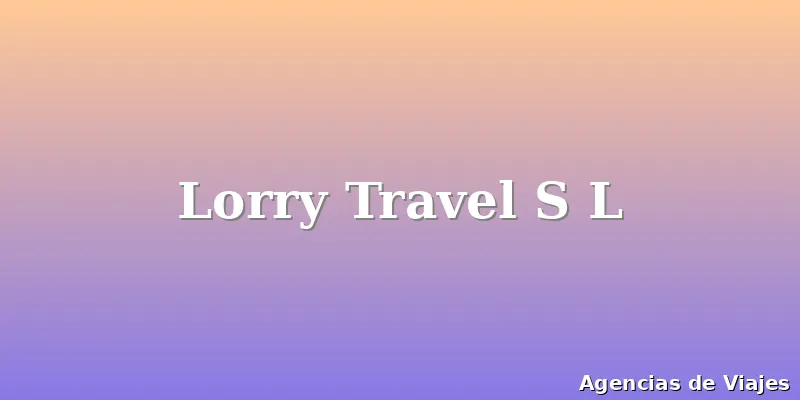 Lorry Travel S L