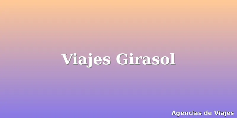 Viajes Girasol