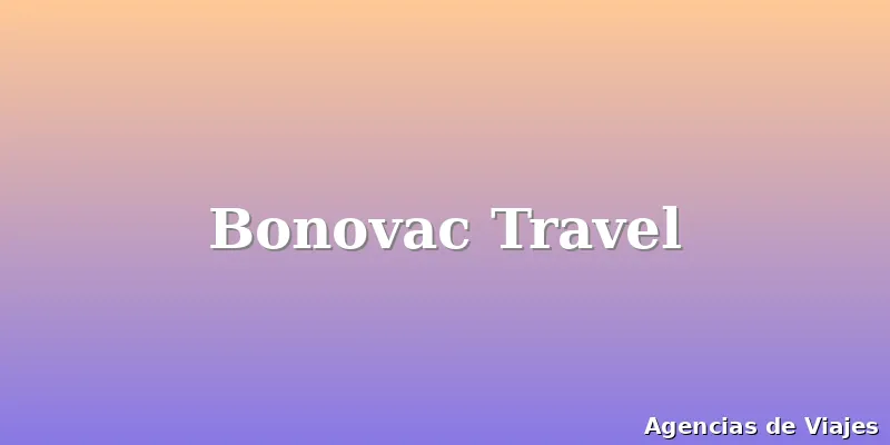 Bonovac Travel