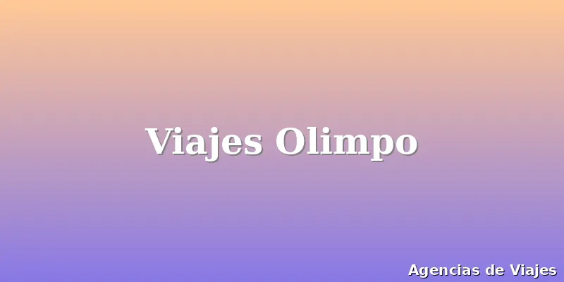 Viajes Olimpo