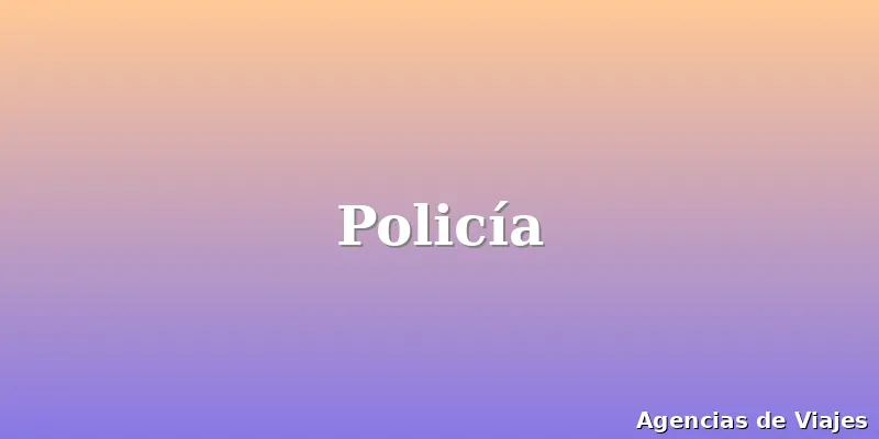 Policía
