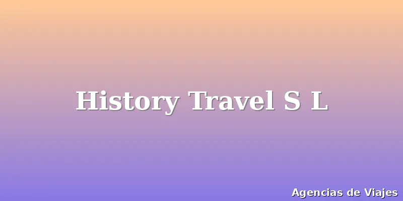 History Travel S L