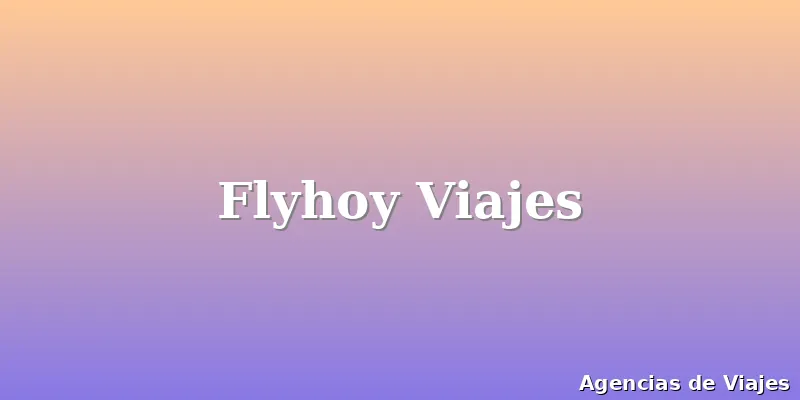 Flyhoy Viajes