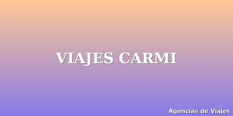 VIAJES CARMI