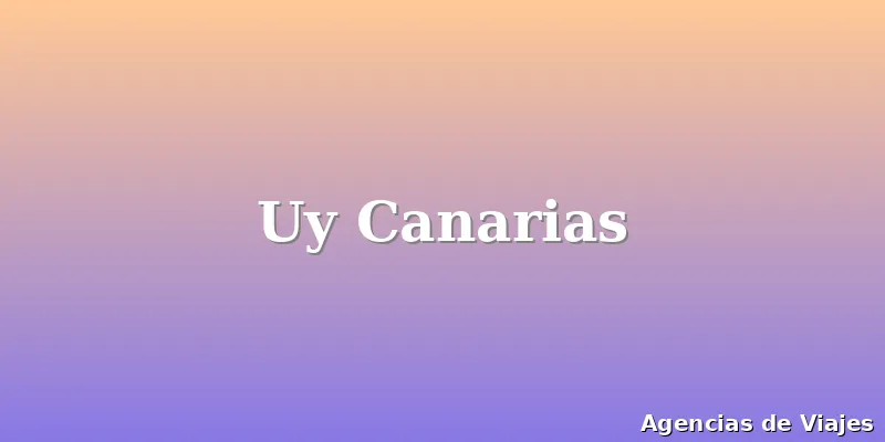 Uy Canarias