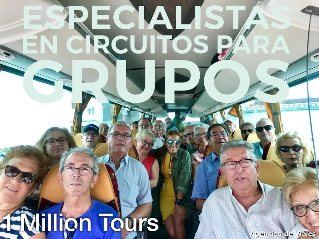 Agencia de viajes para grupos - 1 Million Tours