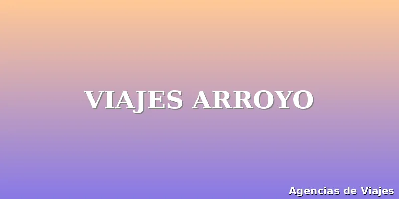 VIAJES ARROYO