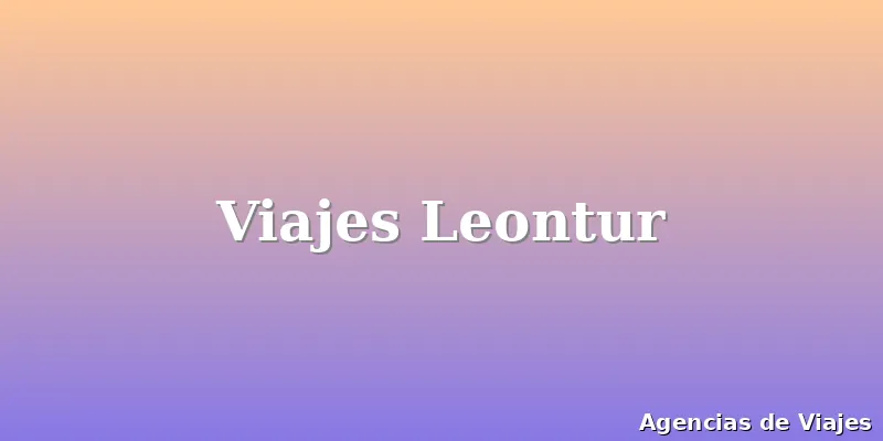 Viajes Leontur