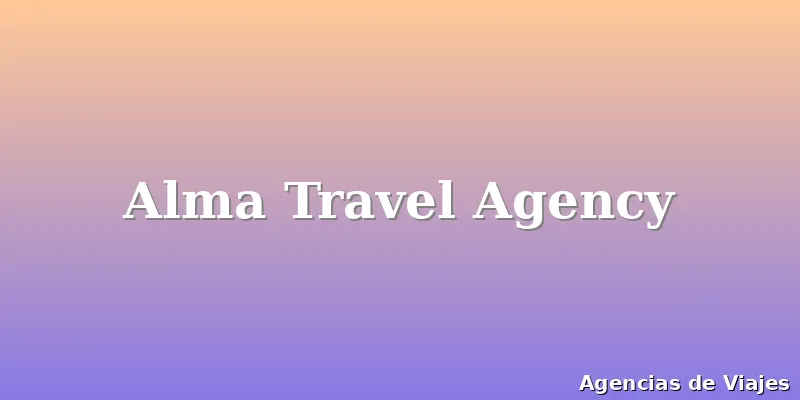 Alma Travel Agency