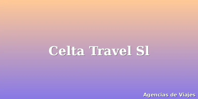 Celta Travel Sl