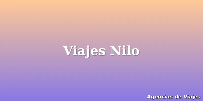 Viajes Nilo