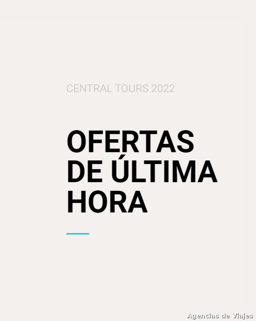 Viajes Central Tours 2022