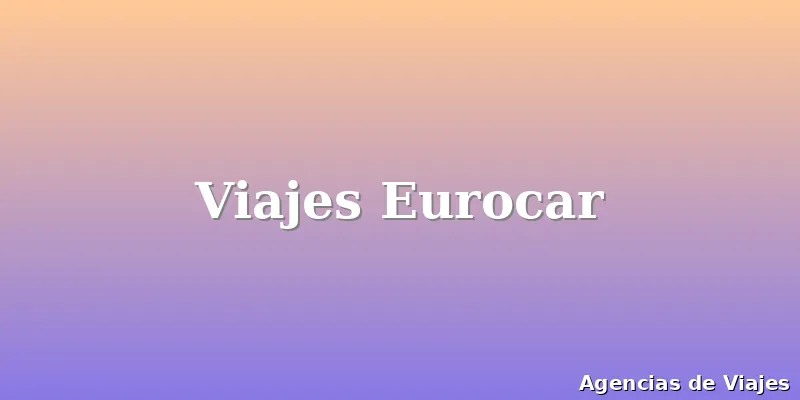 Viajes Eurocar