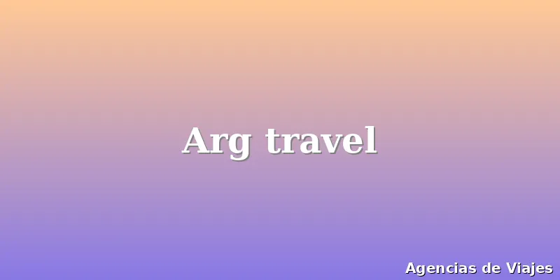 Arg travel