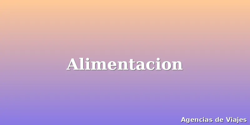 Alimentacion