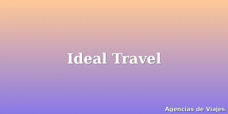 Ideal Travel