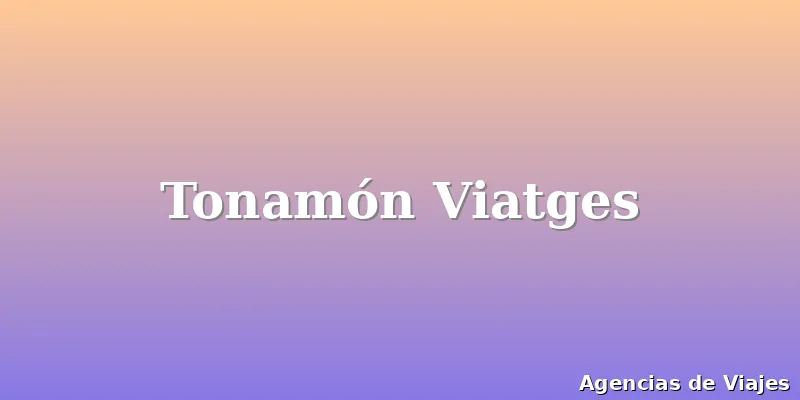 Tonamón Viatges