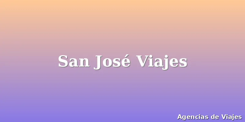San José Viajes