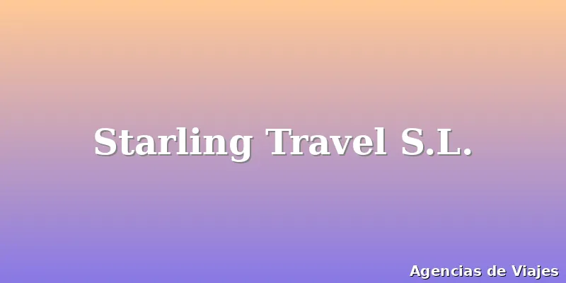 Starling Travel S.L.