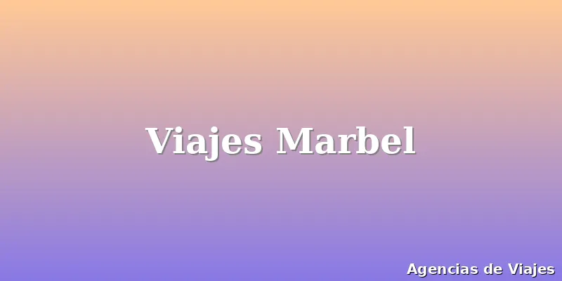 Viajes Marbel