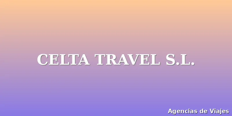 CELTA TRAVEL S.L.