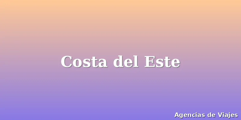 Costa del Este